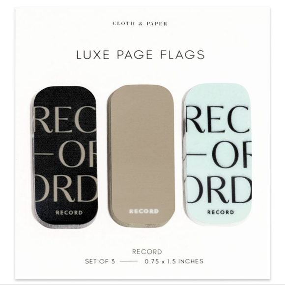 Cloth and Paper 6 sets Arrow Flags, 1 Luxe Tab, 2 Mini Lifestyle Stickers 60 - Picture 7 of 16